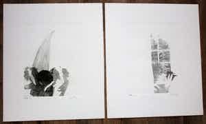 Rob Cox - 2 etsen - grafiek erotiek 1978/1979 verkocht voor € 70!
