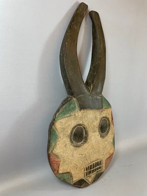 Baule - African Goli kplekple mask - Iv. Coast. kopen? Bied vanaf 45!