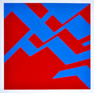 Guy Baekelmans - Zeefdruk - Gesigneerd - 54x42 cm - 1977 verkocht voor € 69!