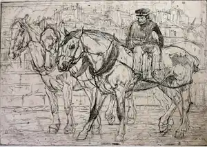 Pieter Dupont - Garçon d'écurie verkocht voor € 350!