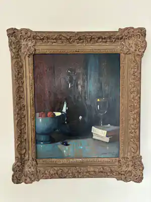 Jacob Dooijewaard - Stilleven met fles verkocht voor € 375!