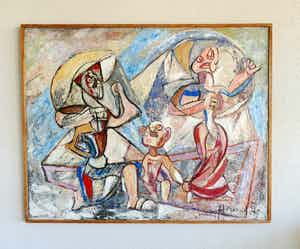 Johan Jacob Voskuil - Au théatre des variétés verkocht voor € 1150!