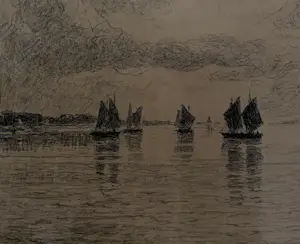 Carel Nicolaas Storm van 's-Gravesande - Lagune van Venetië kopen? Bied vanaf 120!