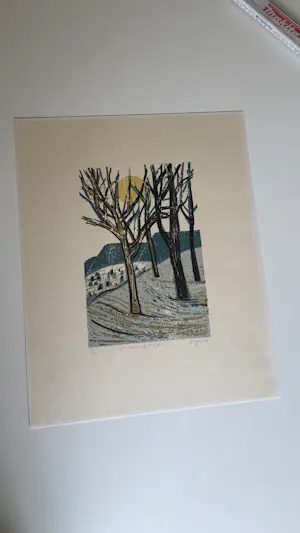 Andreas Felger - Winterlandschaft kopen? Bied vanaf 110!