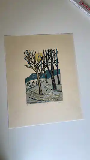 Andreas Felger - Winterlandschaft kopen? Bied vanaf 110!