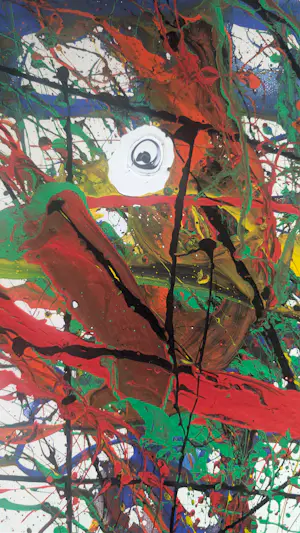Franz J. Blank - Franz J. Blank (1932–2017) – Abstrakte Komposition mit Auge, 1999 kopen? Bied vanaf 100!