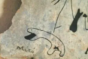 Joan Miro - Affiche “Miró de Prop - Barcelona, 1985”. Gesigneerd in de plaat. kopen? Bied vanaf 25!