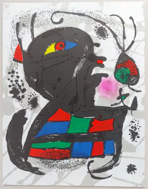 Joan Miro - Originele lithografie kopen? Bied vanaf 100!
