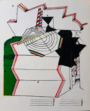 Lucio del Pezzo - Compositie verkocht voor € 1!
