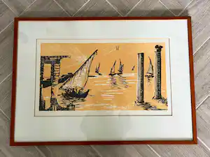 Michiel Reessink - Zeilboten verkocht voor € 45!