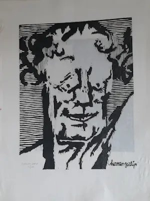 Herman Gordijn - Zelfportret kopen? Bied vanaf 80!