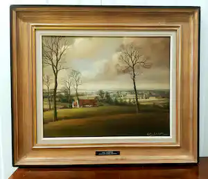 Gies Cosyns - Flämische Landschaft verkocht voor € 105!