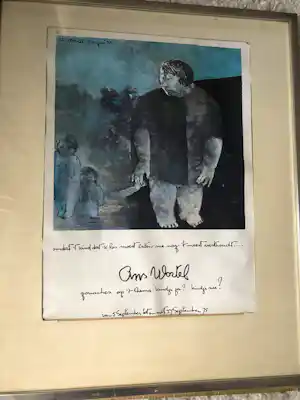 Ans Wortel - Omdat t kind dat ik los moet laten me nog t meest vasthoudt verkocht voor € 50!