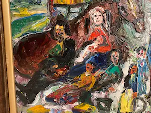 Antoon Kruysen - (1898-1977) - Zigeuner familie bij paarden kopen? Bied vanaf 650!