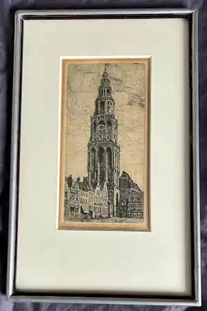 Marius Janssen - Groningen Martinitoren verkocht voor € 50!