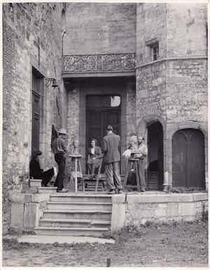 Nicolaas Wijnberg - Kasteel Oost 1942, Piet Damste, Jopie, Teun, Radeker verkocht voor € 50!