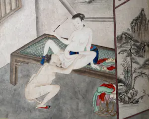 Niet of onleesbaar gesigneerd - China, watercolour, Qing dynasty (1644-1912), aquarel kopen? Bied vanaf 1!