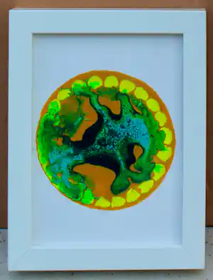 Seet van Hout - Gemengde techniek: Compositie 'Blumenzucht' - 2017 kopen? Bied vanaf 175!