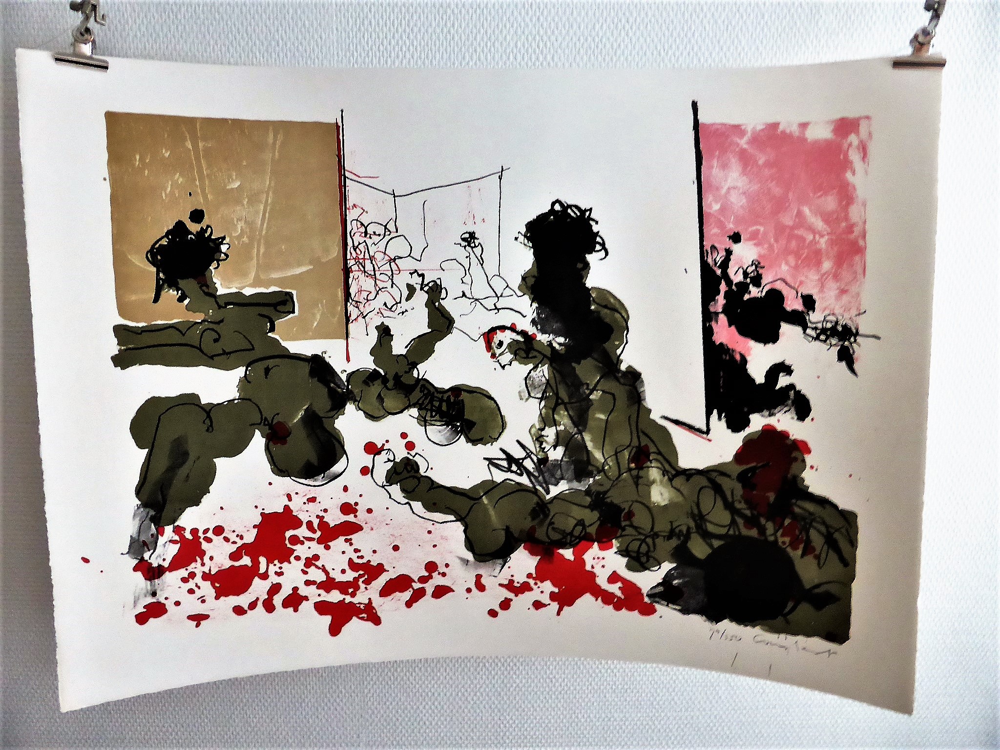 Constant - litho Masacre verkocht voor € 280!