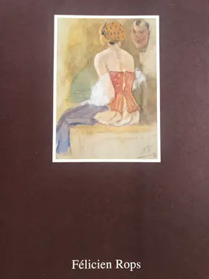 Felicien Rops - drie boeken en kaart kopen? Bied vanaf 35!