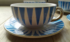 Keramiekfabriek Nimy - 10 delig koffieservies kopen? Bied vanaf 120!