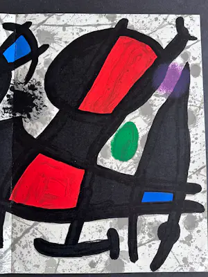 Joan Miro - Litho uit DLM kopen? Bied vanaf 45!