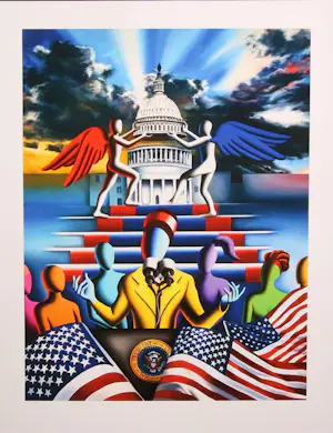 Mark Kostabi - The Dawn is Ours. kopen? Bied vanaf 65!