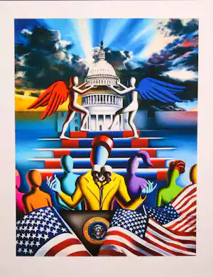Mark Kostabi - The Dawn is Ours. kopen? Bied vanaf 65!