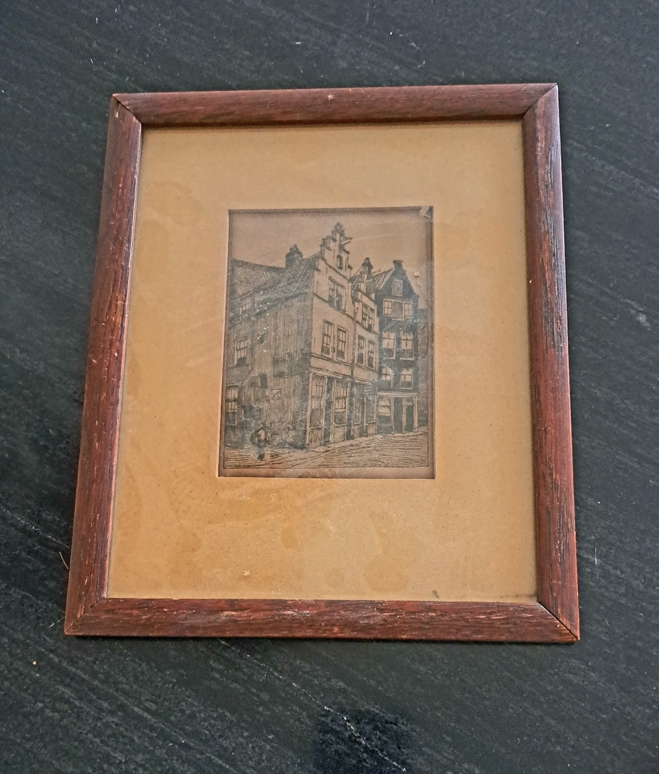 Willem Wenckebach - Zeldzame originele Ets Willem Wenckebach - Incl. unieke drukfout! kopen? Bied vanaf 60!