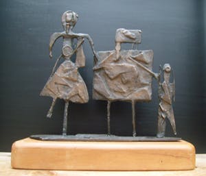 Brons (Onbekend) - "La famille" cobra stijl. kopen? Bied vanaf 375!
