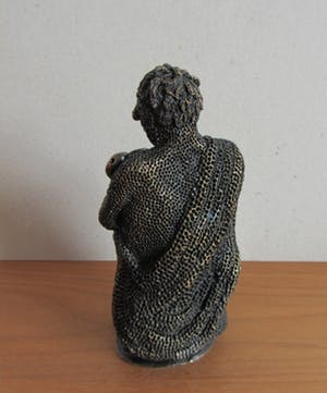 Carolein Smit - Carolein Smit, bronzen beeldje "Asklepios" kopen? Bied vanaf 350!