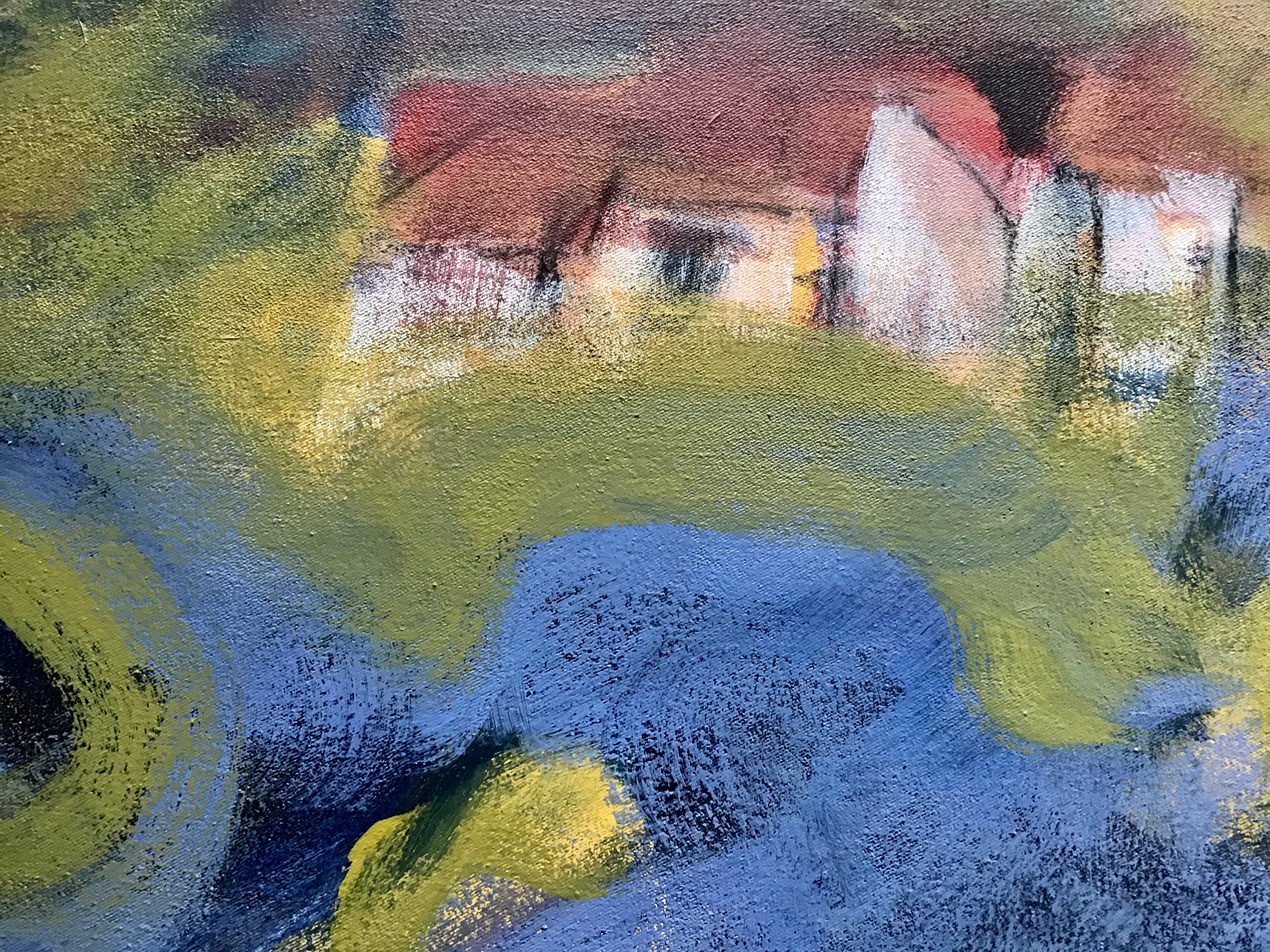 Niet of onleesbaar gesigneerd - Snelders? Acryl op doek, Cote d’Azur kopen? Bied vanaf 1!