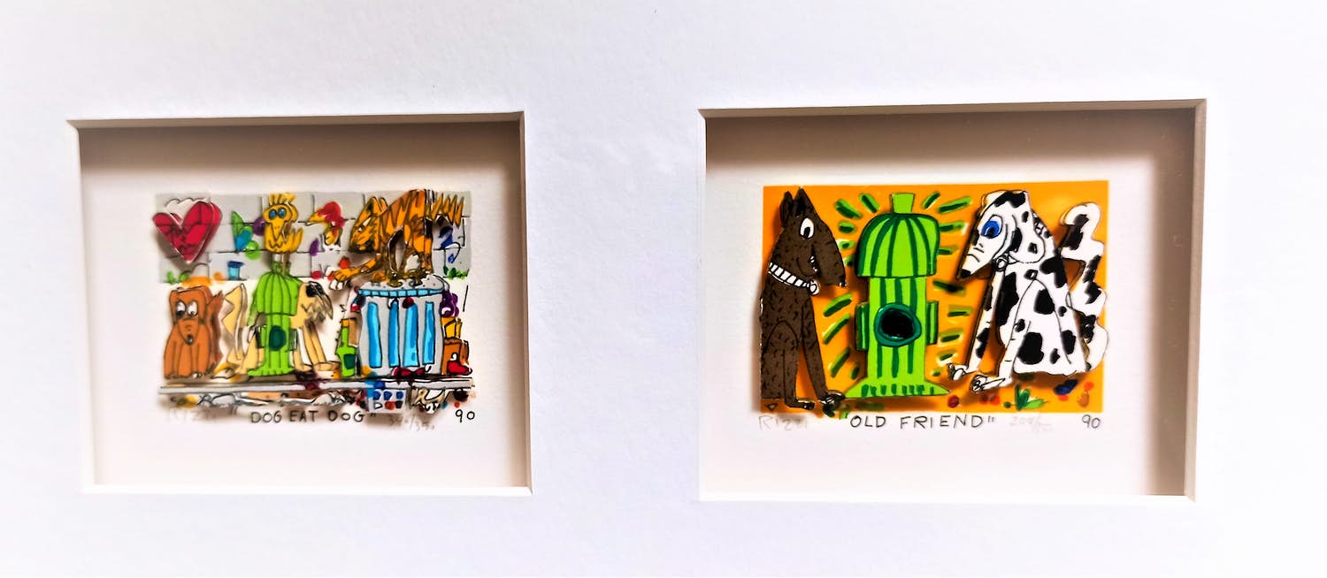 Auction results of James Rizzi | Kunstveiling.be