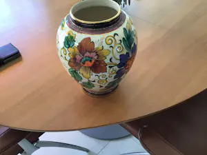 Faience Hubert Bequet - Fraaie vaas kopen? Bied vanaf 40!