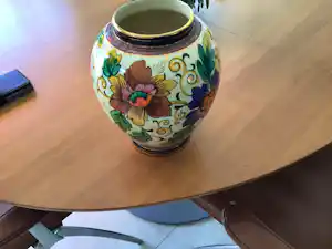 Faience Hubert Bequet - Fraaie vaas kopen? Bied vanaf 40!