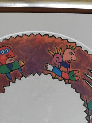 Clemens Briels - Origineel acryl schilderij op papier(uniek) kopen? Bied vanaf 275!