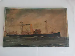 Niet of onleesbaar gesigneerd - Kustvaarder " peveril" kopen? Bied vanaf 10!