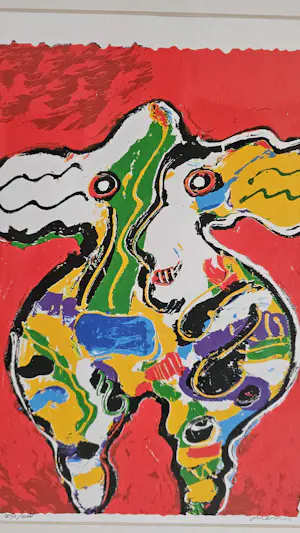 Peter Diem - Happy Cow Red and Blue kopen? Bied vanaf 50!