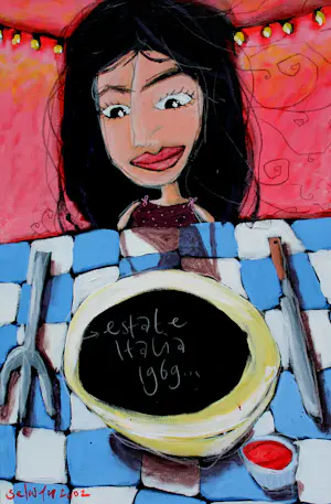 Selwyn Senatori - Acryl verf op doek: Estata Italia - 2002 kopen? Bied vanaf 299!
