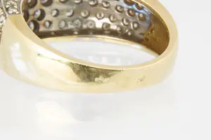 40 - Geelgouden 18Krt ring met ca 1.10crt briljant geslepen diamant. kopen? Bied vanaf 620!