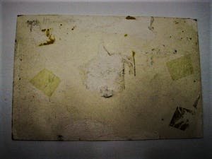 Niet of onleesbaar gesigneerd - gesigneerde expressionistische Gouache "Mediterranee 1951" monogram "J.A." kopen? Bied vanaf 1!