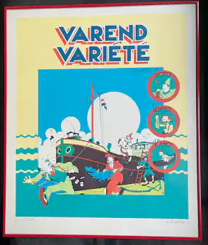 Joost Swarte - Varend Variété verkocht voor € 50!