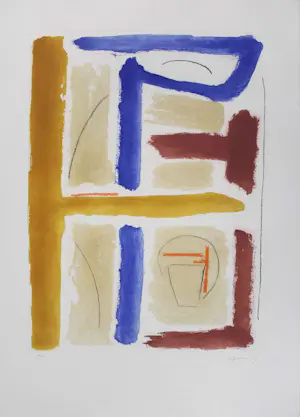 Albert Rafols Casamada - Groot Gesigneerde Aquatint Ets - 2005 kopen? Bied vanaf 575!