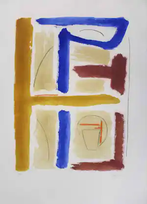 Albert Rafols Casamada - Groot Gesigneerde Aquatint Ets - 2005 kopen? Bied vanaf 575!