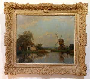Jan Simon Knikker (sr.) - Boerderij en molen aan het water verkocht voor € 500!