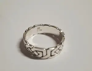 Nieuwe zilveren  Navajo Scott Dave band Ring  Keltische   knoop kopen? Bied vanaf 50!
