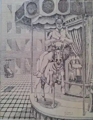 Herman Gordijn - Draaimolen kopen? Bied vanaf 195!