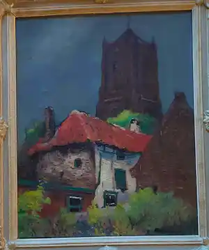 Antoon Kruysen - Kerktoren in Oirschot verkocht voor € 330!