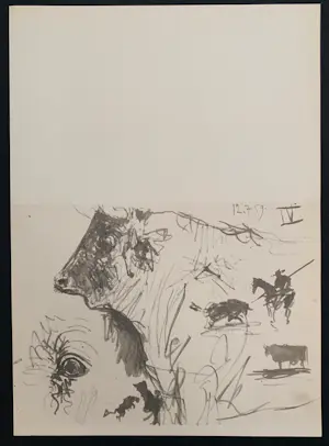 Pablo Picasso - “Toros y Toreros, Bullfighters". kopen? Bied vanaf 39!