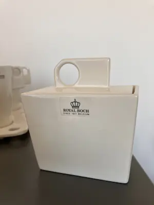 Royal Boch - Zeosen set 4 x kop en schotel met suikerpot en melkkannetje kopen? Bied vanaf 20!